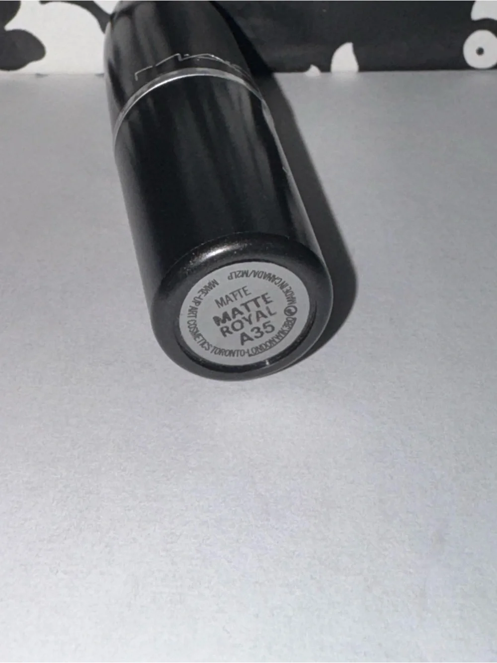 MAC Cosmetics Matte Royal Blue Lipstick